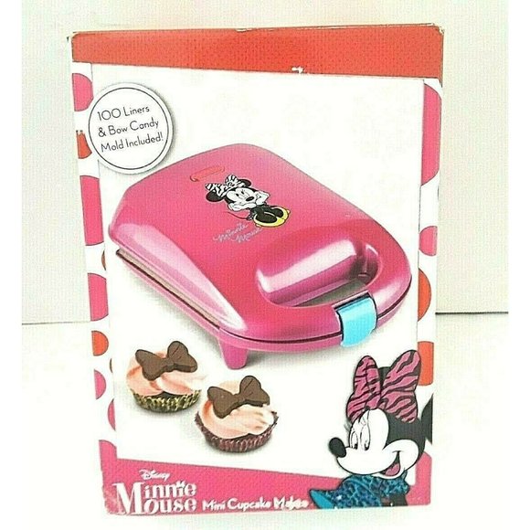Cupcake Maker Mini Pink DMG-7 Minnie Mouse NEW - Picture 1 of 1